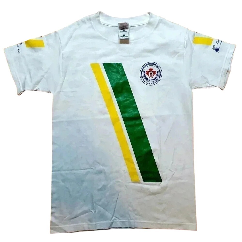 Canadian Hong Kong Soccer Players Association T Shirt White Size Small 1995